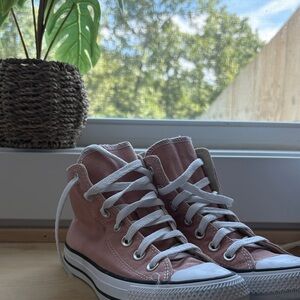 Pink coverse High-Top Sneakers